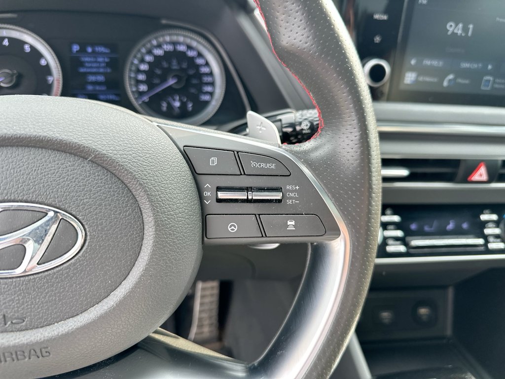 2020 Hyundai Sonata Sport | Roof | Lthr | Bluetooth | HtdSeat | Cruise in Saint John, New Brunswick - 21 - w1024h768px