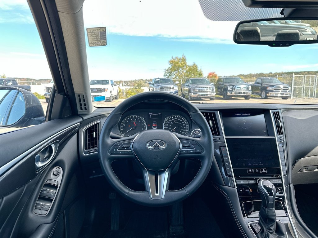 2023 Infiniti Q50 PURE | Lthr | Nav | Warranty to  2028 in Saint John, New Brunswick - 12 - w1024h768px
