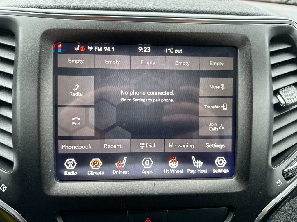 Jeep Cherokee Trailhawk | Cam | HtdSeats | Lthr | Bluetooth | AC 2019 à Saint John, Nouveau-Brunswick - 25 - w1024h768px