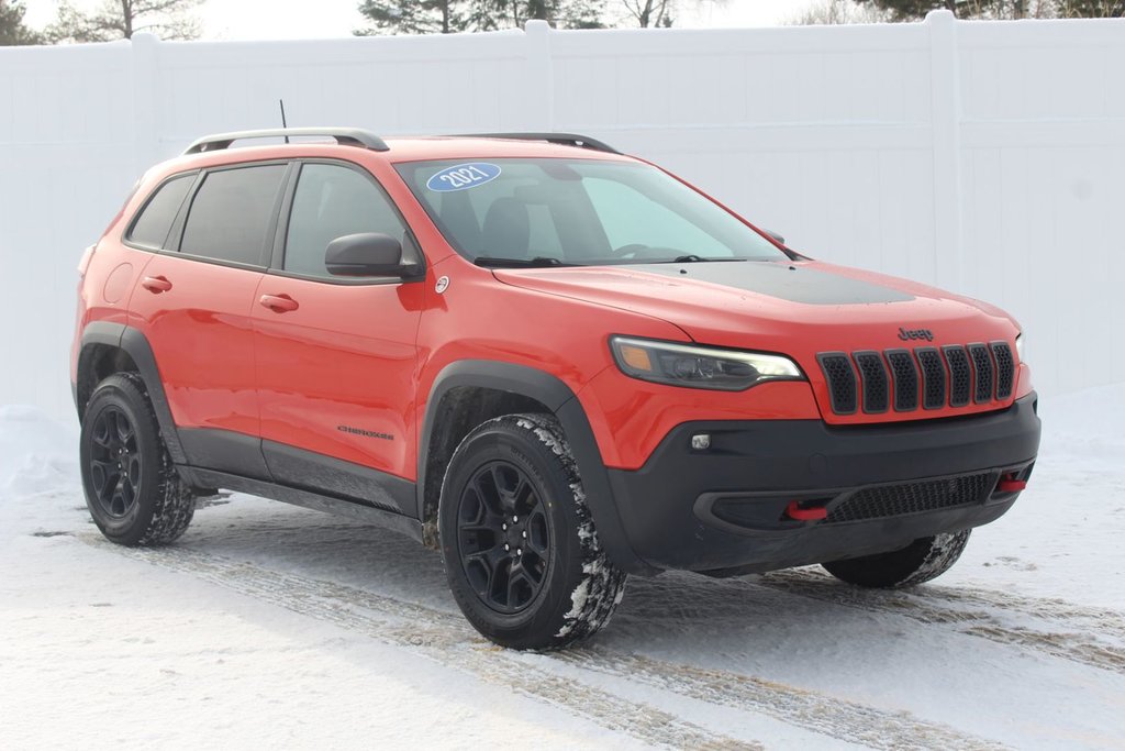 2021 Jeep Cherokee Trailhawk | Leather | Cam | USB | Warranty to 2026 in Saint John, New Brunswick - 1 - w1024h768px