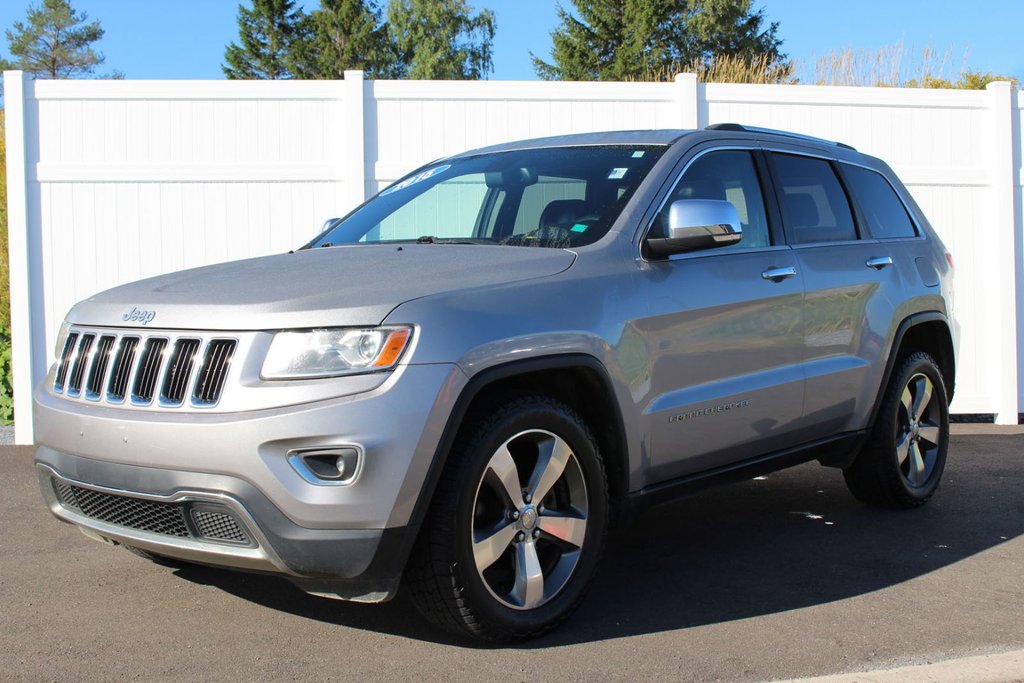 2015 Jeep Grand Cherokee Limited | Leather | HtdSeats | Aux | RmteStart in Saint John, New Brunswick - 4 - w1024h768px