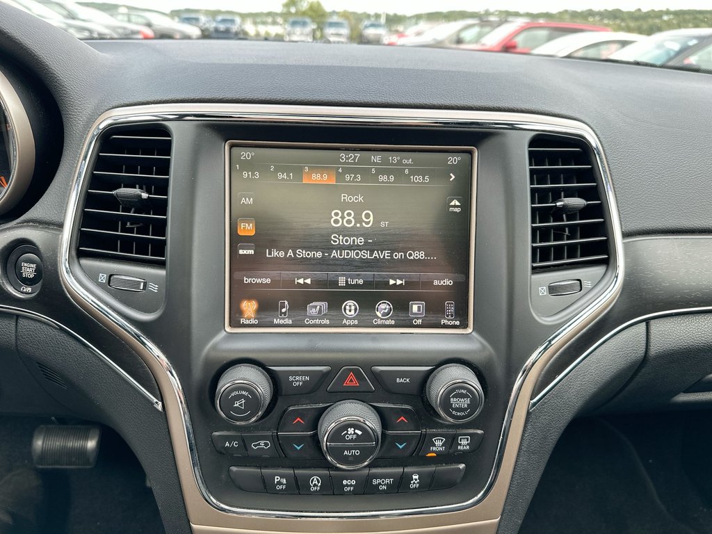2017 Jeep Grand Cherokee Limited | Lthr | HtdSeat| Cam | Roof | Bluetooth in Saint John, New Brunswick - 25 - w1024h768px