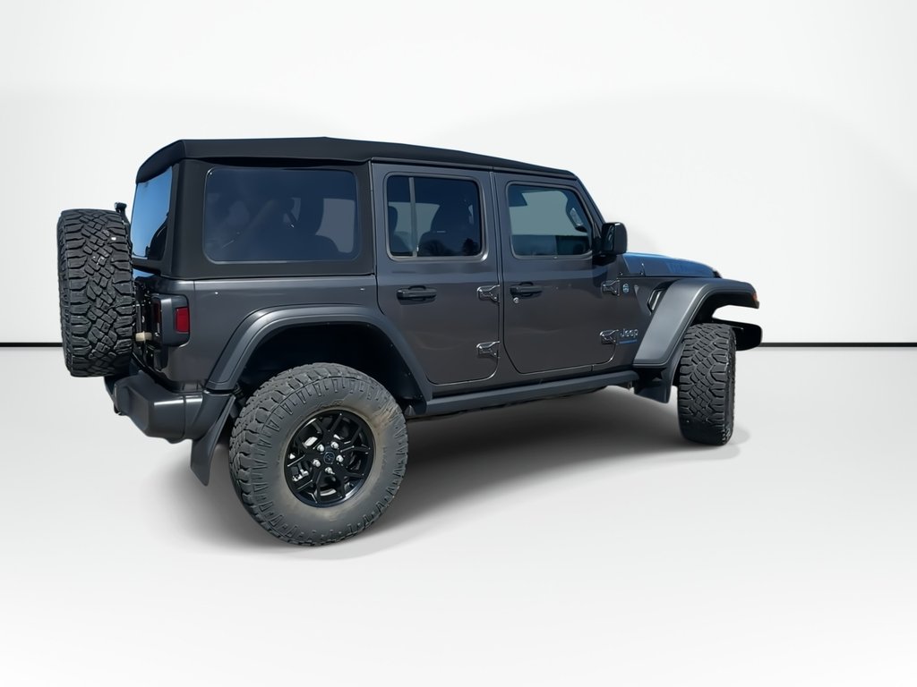 2024 Jeep Wrangler 4xe Willys Hybrid | Cam | Bluetooth | Warranty to 2029 in Saint John, New Brunswick - 8 - w1024h768px