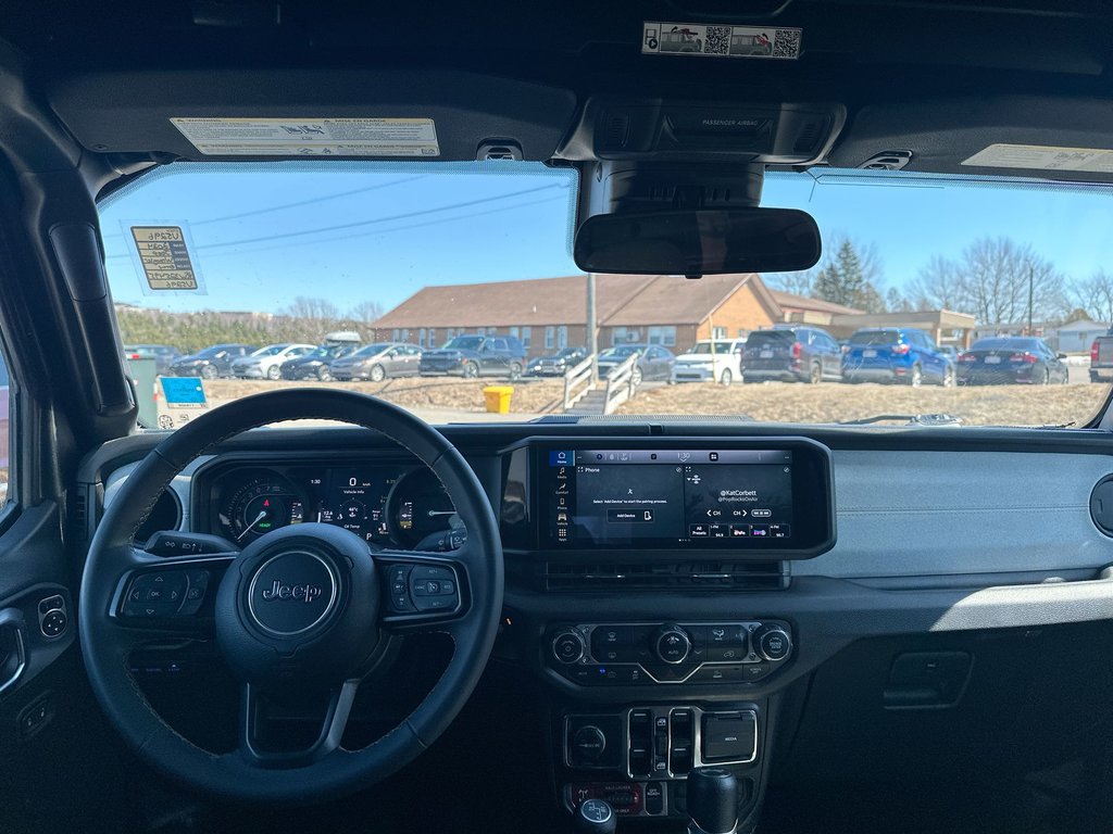 2024 Jeep Wrangler 4xe Willys Hybrid | Cam | Bluetooth | Warranty to 2029 in Saint John, New Brunswick - 13 - w1024h768px