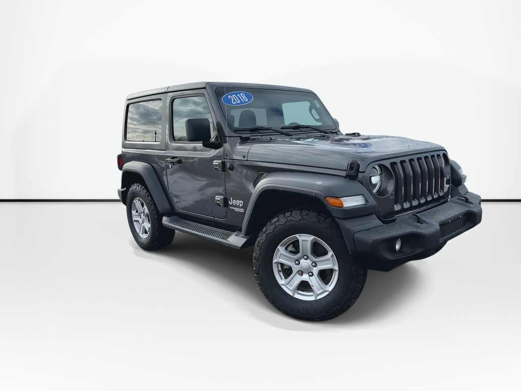 Jeep WRANGLER SPORT S | Cam | HtdSeats | Bluetooth | Aux | USB 2018 à Saint John, Nouveau-Brunswick - 2 - w1024h768px