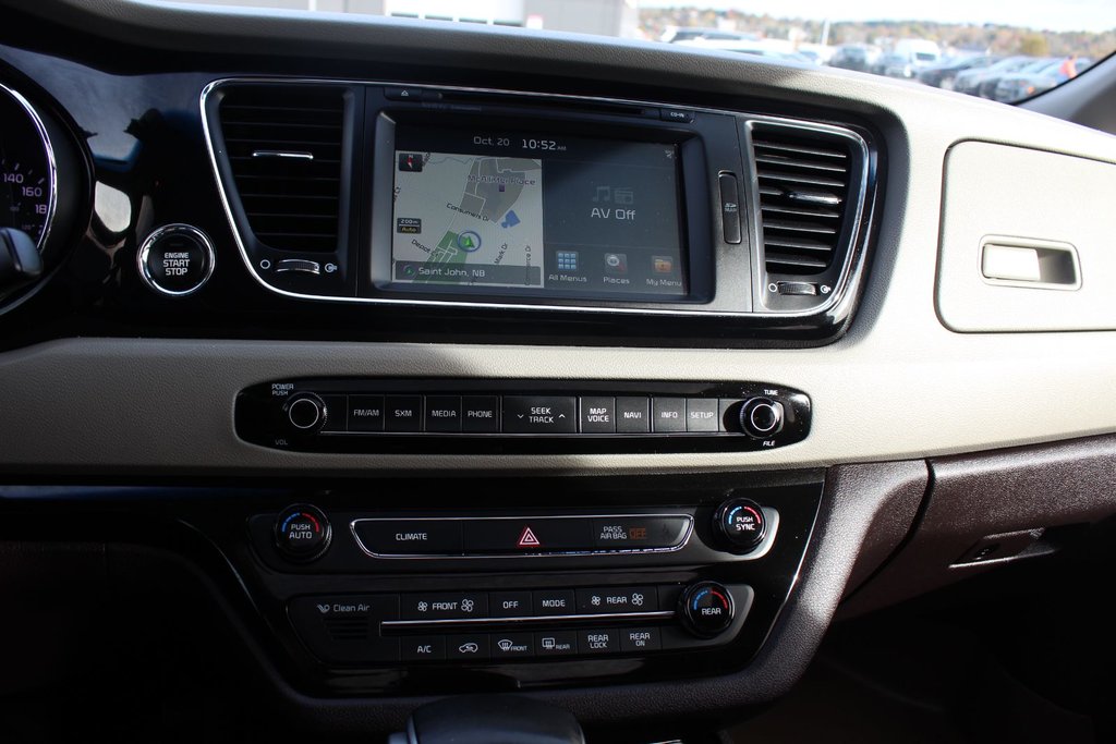 2017 Kia Sedona SXL | Lthr | Cam | HtdSeats | Bluetooth | Aux in Saint John, New Brunswick - 20 - w1024h768px