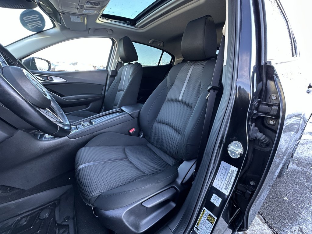 2018 Mazda 3 Sport GT | Cam | Roof | HtdSeats | Bluetooth | Aux | AC in Saint John, New Brunswick - 11 - w1024h768px