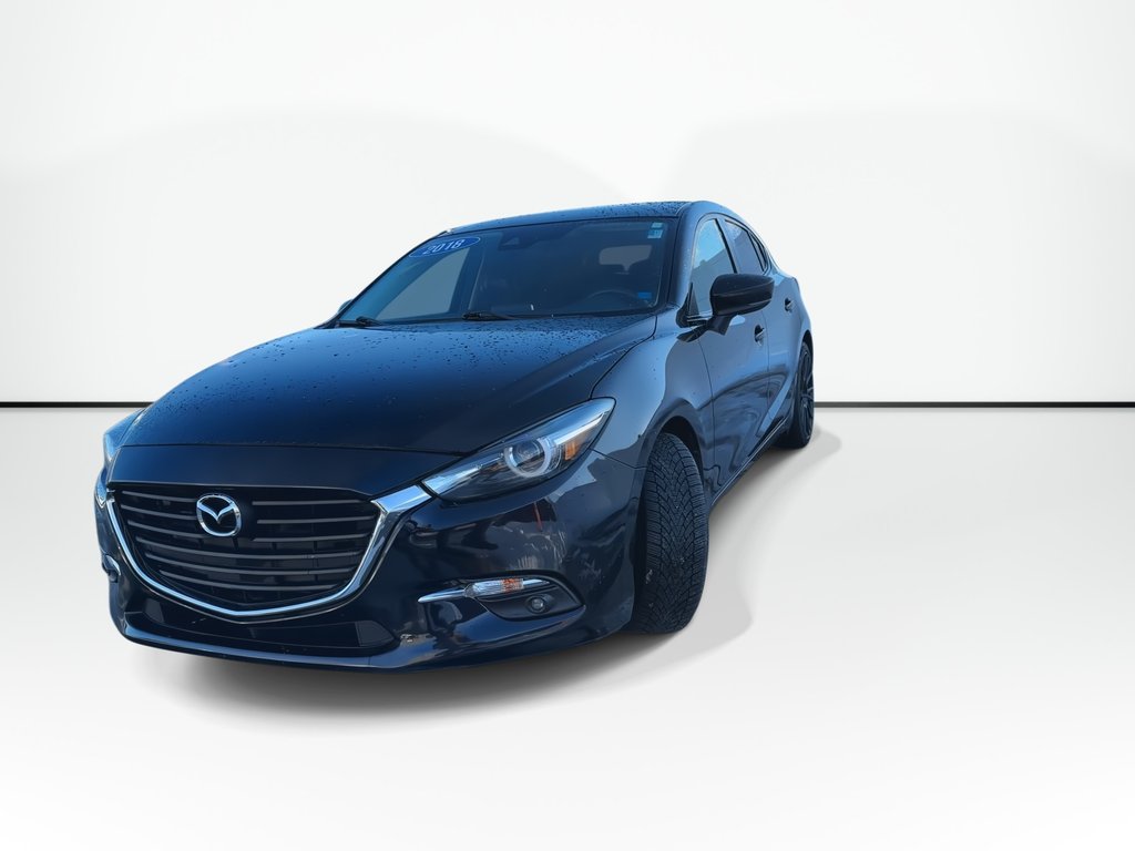 2018 Mazda 3 Sport GT | Cam | Roof | HtdSeats | Bluetooth | Aux | AC in Saint John, New Brunswick - 8 - w1024h768px