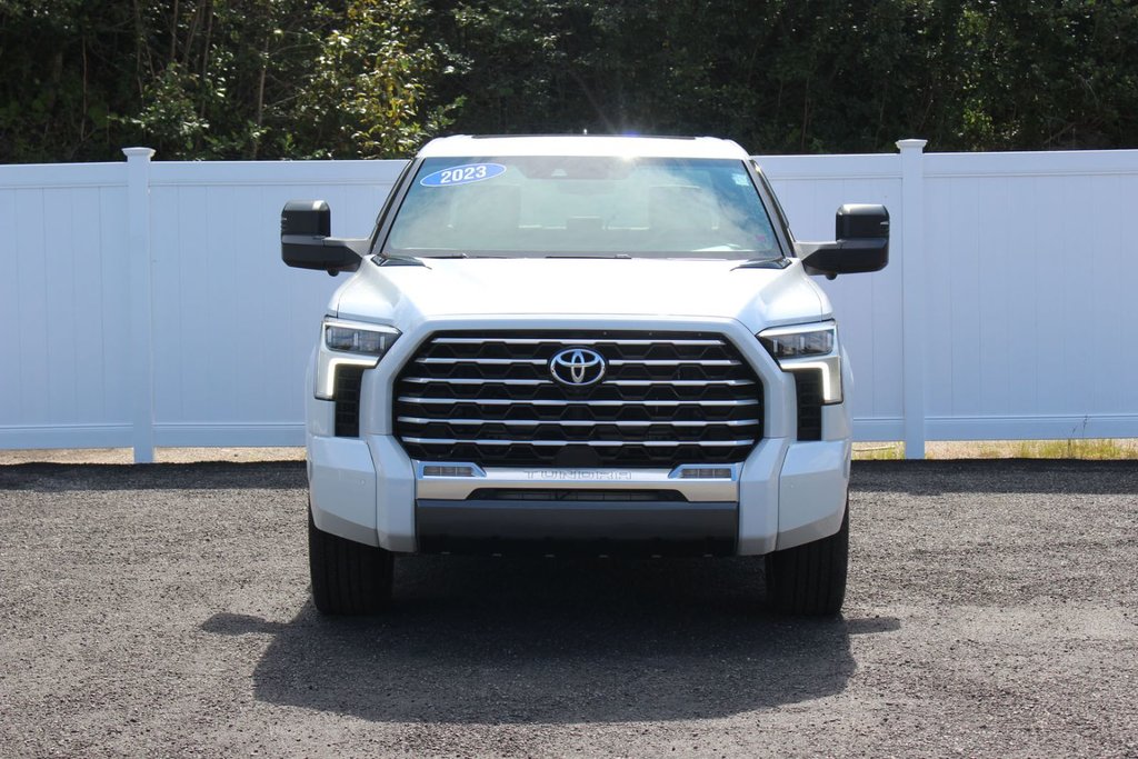 2023  TUNDRA HYBRID Capstone | HEV | Leather | Roof | Warranty to 2031 in Saint John, New Brunswick - 2 - w1024h768px