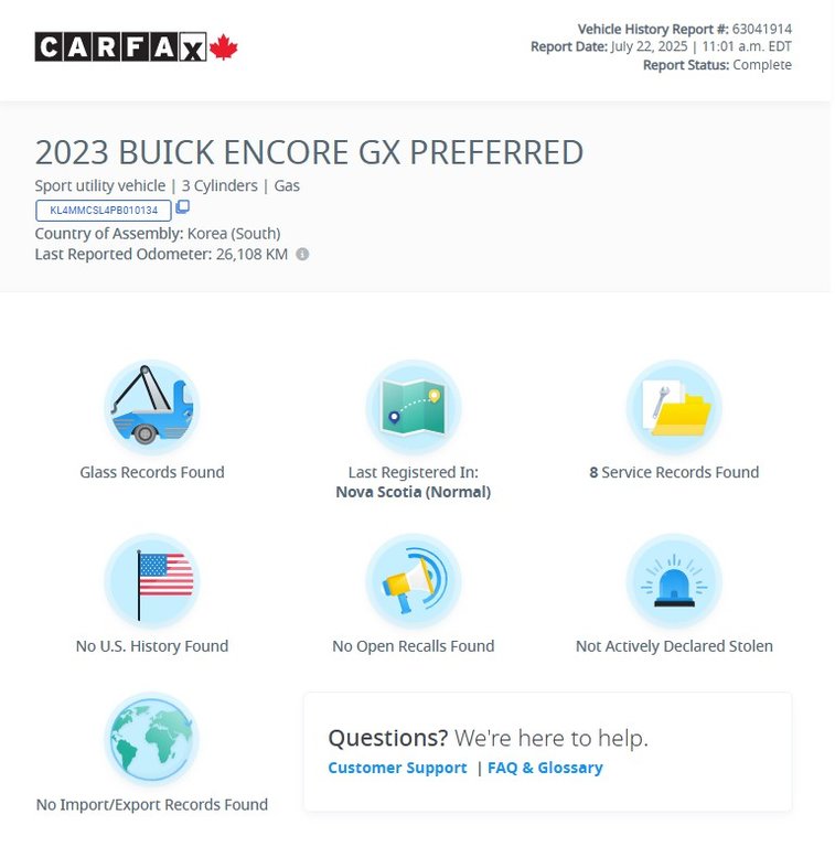 2023 Buick Encore GX Preferred | Leather | Cam | USB | HtdWheel in Saint John, New Brunswick - 2 - w1024h768px