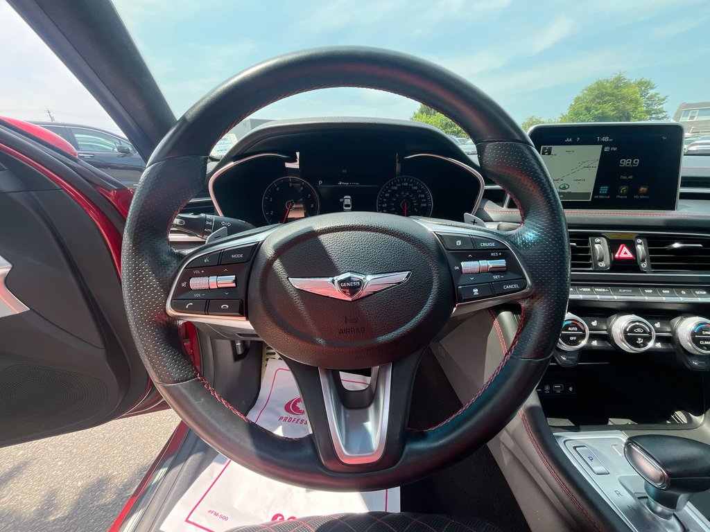 2019 GENESIS G70 3.3T Sport | Leather | Sunroof | Nav | Cam | USB in Saint John, New Brunswick - 17 - w1024h768px