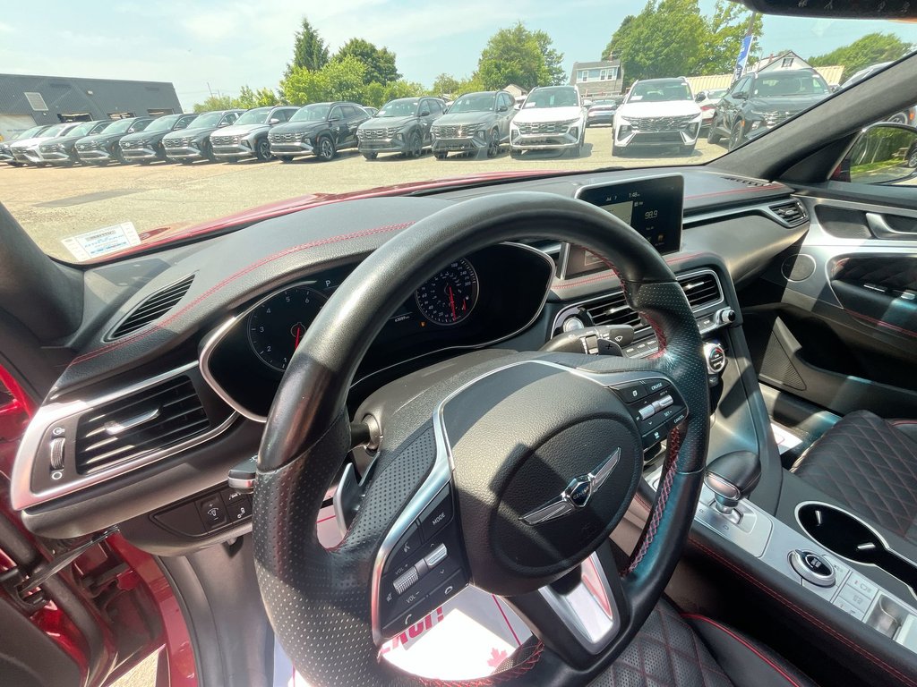 2019 GENESIS G70 3.3T Sport | Leather | Sunroof | Nav | Cam | USB in Saint John, New Brunswick - 16 - w1024h768px