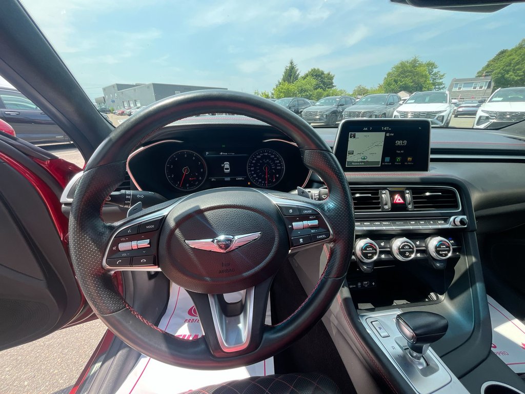 2019 GENESIS G70 3.3T Sport | Leather | Sunroof | Nav | Cam | USB in Saint John, New Brunswick - 12 - w1024h768px