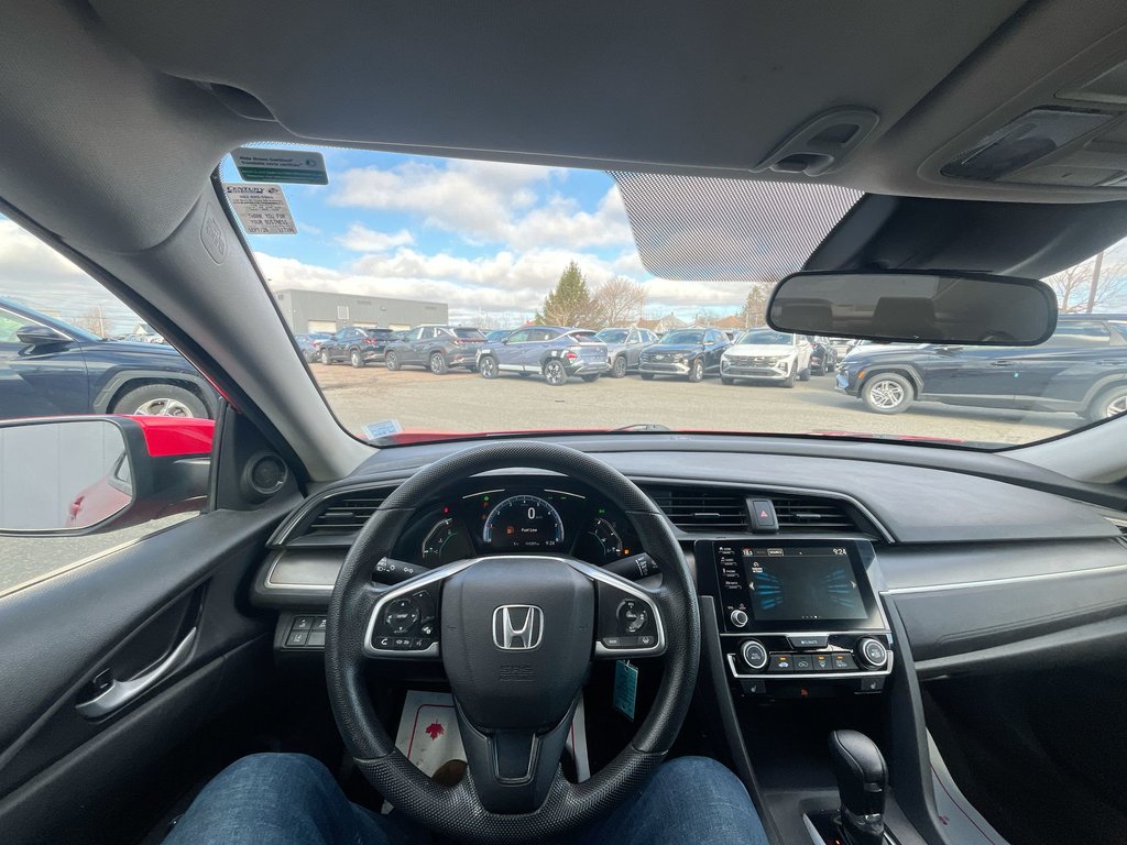 2019 Honda Civic Sedan LX | Cam | HtdSeats | Bluetooth in Saint John, New Brunswick - 12 - w1024h768px