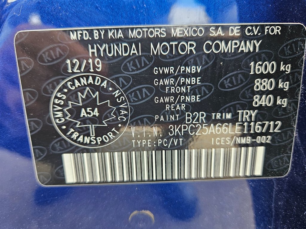 2020 Hyundai Accent in Antigonish, Nova Scotia - 51 - w1024h768px