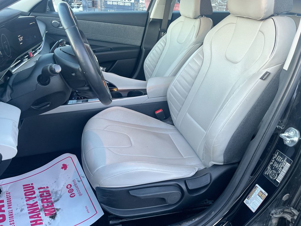 2023 Hyundai ELANTRA HYBRID Luxury | Leather | Roof | Cam | USB | HtdWheel in Saint John, New Brunswick - 11 - w1024h768px