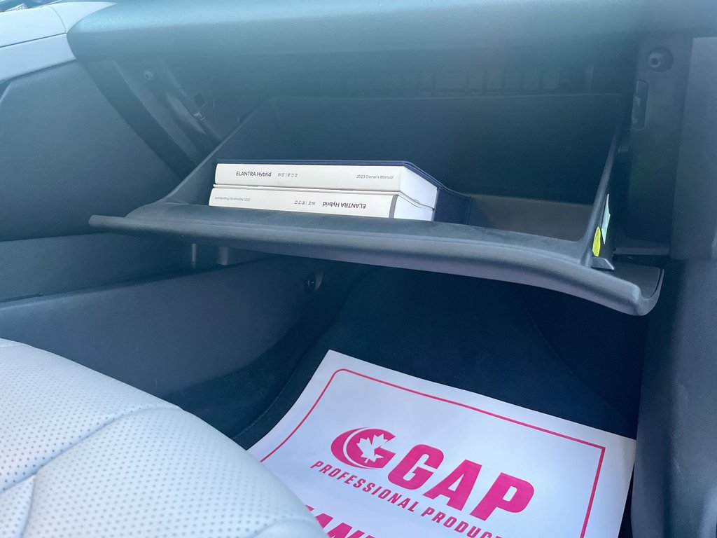 2023 Hyundai ELANTRA HYBRID Luxury | Leather | Roof | Cam | USB | HtdWheel in Saint John, New Brunswick - 40 - w1024h768px