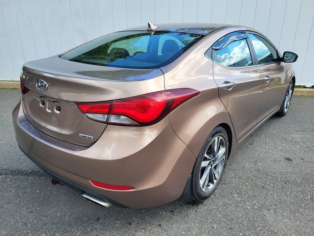 Elantra Limited | Leather | SunRoof | Nav | Cam | USB | XM 2015 à Saint John, Nouveau-Brunswick - 3 - w1024h768px