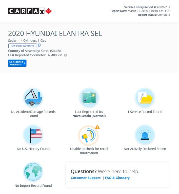 2020 Hyundai Elantra Preferred | Cam | USB | Htd. Wheel | BlueTooth | in Saint John, New Brunswick - 2 - w1024h768px