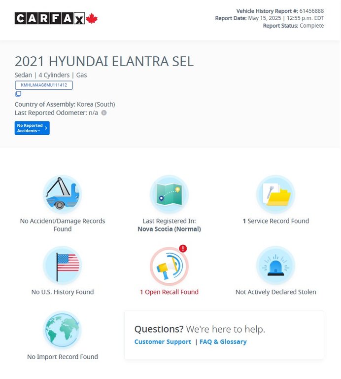 2021 Hyundai Elantra Preferred | Cam | USB | Htd. Wheel | Bluetooth in Saint John, New Brunswick - 2 - w1024h768px