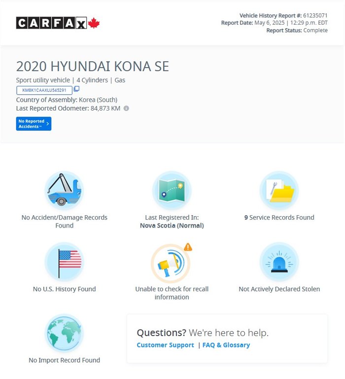 2020 Hyundai Kona in Antigonish, Nova Scotia - 2 - w1024h768px
