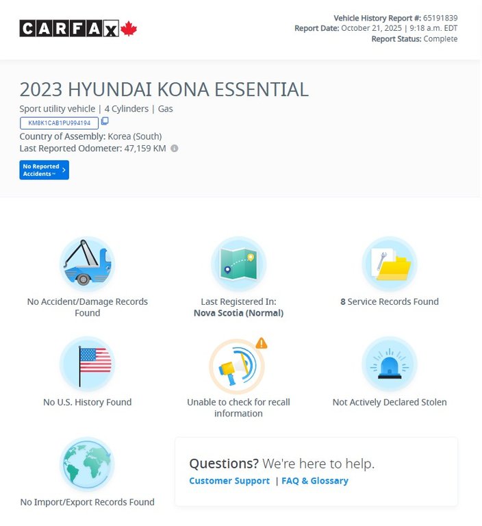 2023 Hyundai Kona Essential | Cam | USB | HtdSeats | Bluetooth in Saint John, New Brunswick - 2 - w1024h768px