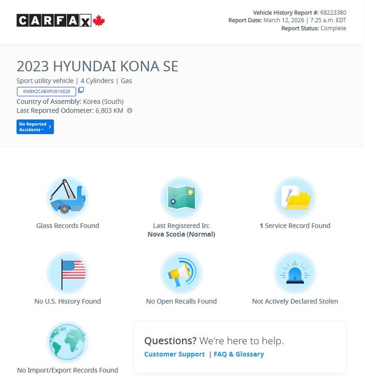 2023 Hyundai Kona Preferred | Cam | USB | HtdWheel | Bluetooth in Saint John, New Brunswick - 2 - w1024h768px