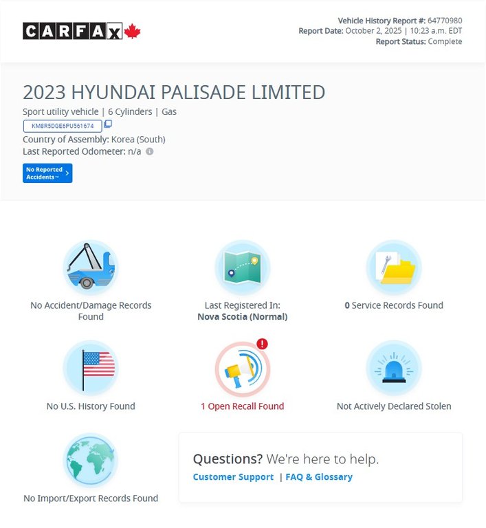 2023 Hyundai Palisade Ultimate Calligraphy | Leather | Cam | USB | in Saint John, New Brunswick - 2 - w1024h768px