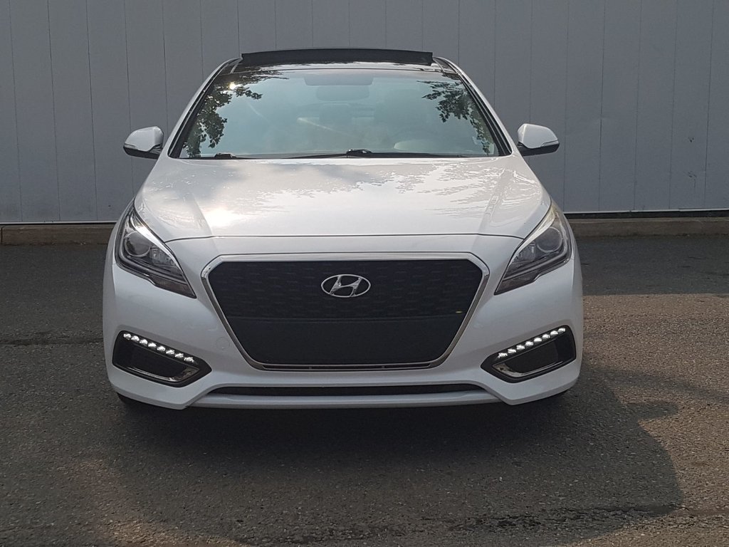 2016 Hyundai Sonata Hybrid Limited | Leather | Roof | Nav | Cam | USB in Saint John, New Brunswick - 7 - w1024h768px