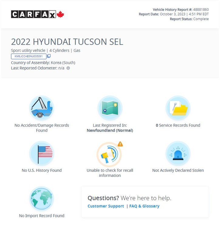2022  Tucson Preferred AWD | Cam | | HtdSeat | Warranty to 2026 in Saint John, New Brunswick - 35 - w1024h768px