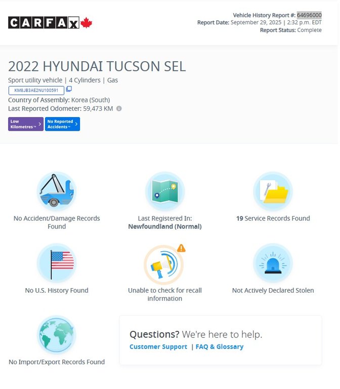 Hyundai TUCSON Preferred | Cam | USB | HtdWheel | Bluetooth 2022 à Saint John, Nouveau-Brunswick - 2 - w1024h768px