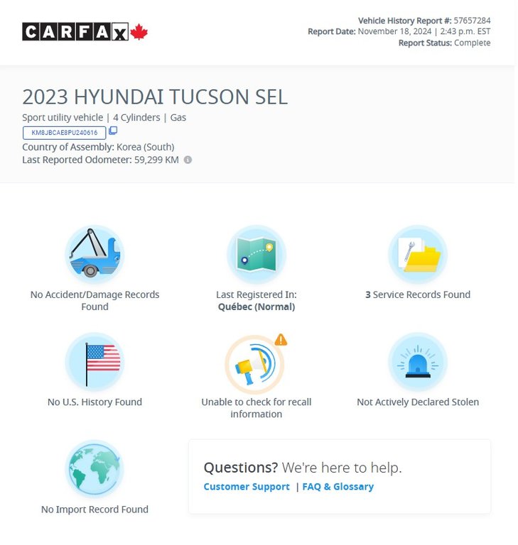 Tucson Preferred | Cam | USB | HtdSeat | Warranty to 2028 2023 à Saint John, Nouveau-Brunswick - 56 - w1024h768px