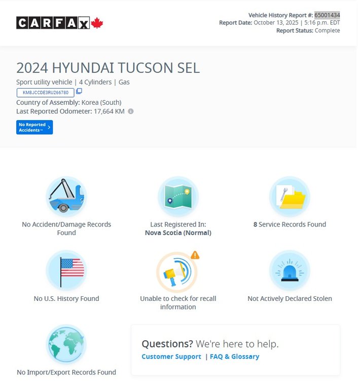 2024 Hyundai TUCSON Trend | Leather | roof | Cam | USB | Bluetooth in Saint John, New Brunswick - 2 - w1024h768px