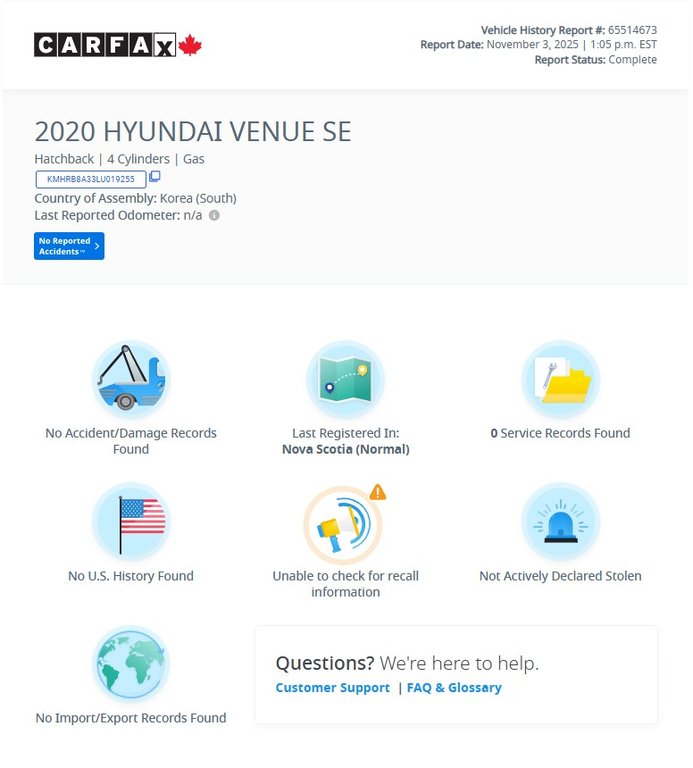 Hyundai Venue Essential SE | Cam | USB | HtdSeats | Bluetooth 2020 à Saint John, Nouveau-Brunswick - 2 - w1024h768px