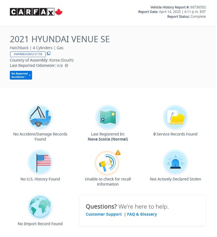 2021 Hyundai Venue in Antigonish, Nova Scotia - 2 - w1024h768px