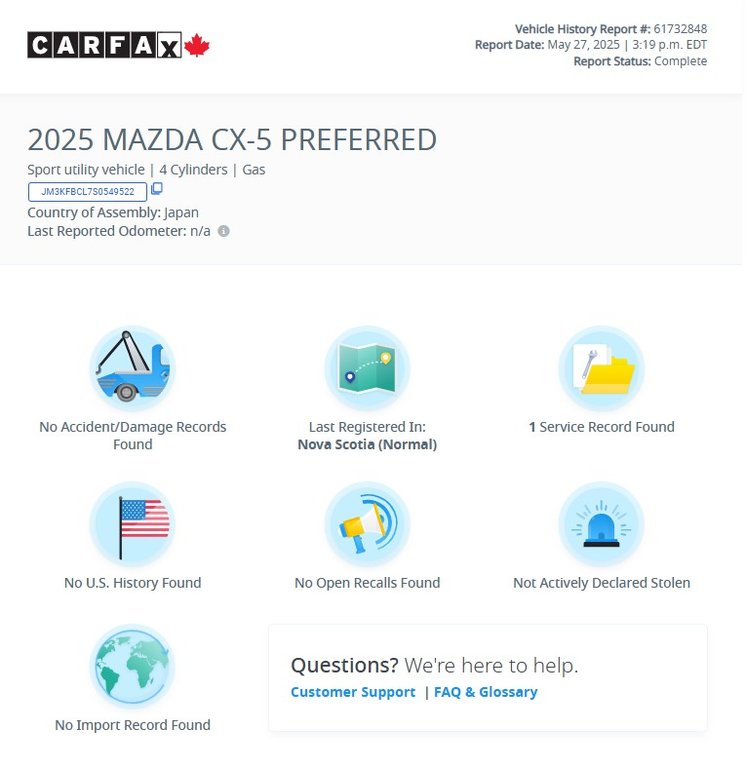 2025 Mazda CX-5 GS | Cam | USB | Htd. Wheel | Bluetooth in Saint John, New Brunswick - 40 - w1024h768px