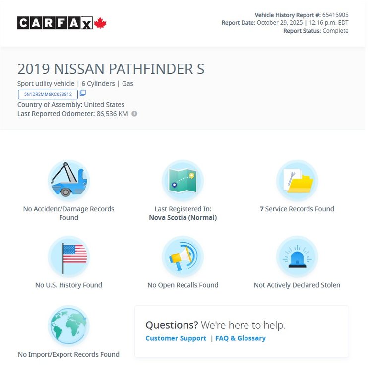 2019 Nissan Pathfinder SV | Cam | USB | HtdWheel | Bluetooth in Saint John, New Brunswick - 2 - w1024h768px