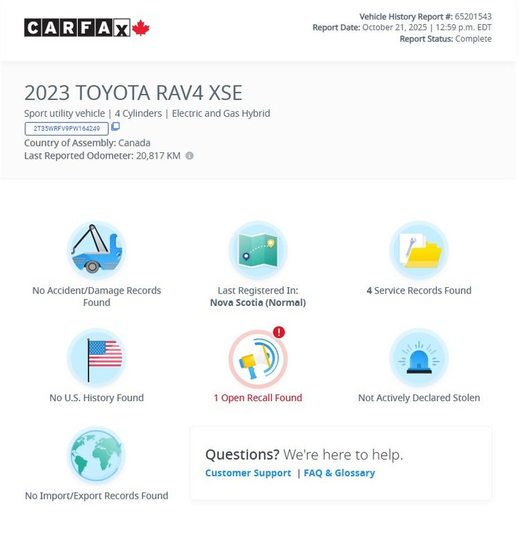2023 Toyota RAV4 in Antigonish, Nova Scotia - 2 - w1024h768px