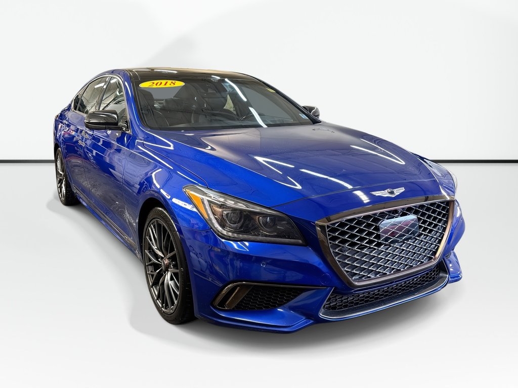 2018 GENESIS G80 3.3T SPORT | AWD | LEATHER | NAVIGATION | B/T in Saint John, New Brunswick - 1 - w1024h768px
