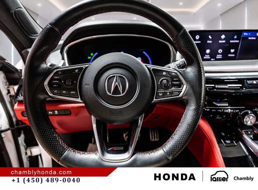 2024 Acura MDX A-Spec SH-AWD LEATHER I SUNROOF I MAGS I HEATED SEATS & STEERING WHEEL I STARTER I 7 SEATERS in Montréal, Quebec - 23 - w1024h768px