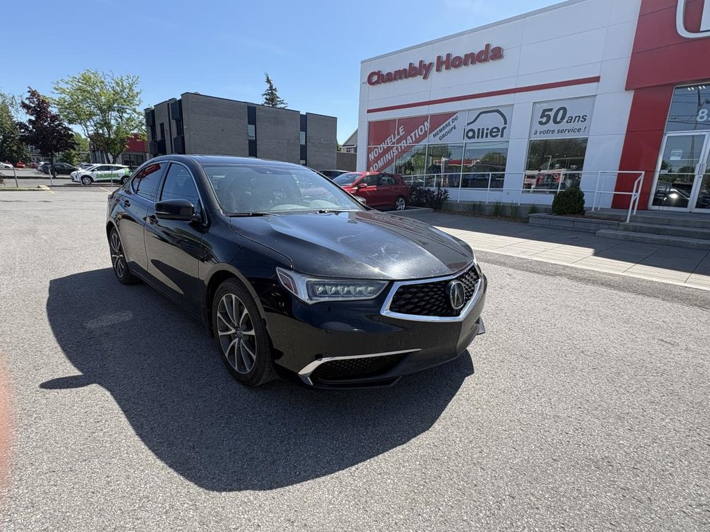 2018 Acura TLX SH-AWD  3.5L I LEATHER I SUNROOF I MAGS I STARTER I CARPLAY in Montréal, Quebec - 1 - w1024h768px