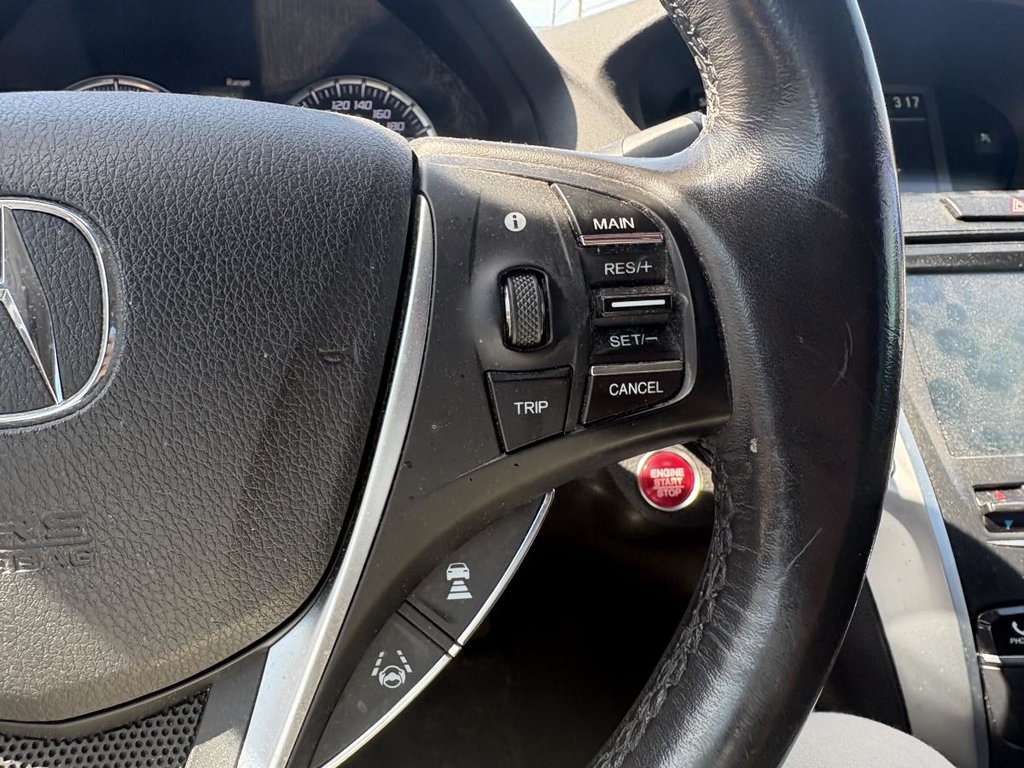 2018 Acura TLX SH-AWD  3.5L I LEATHER I SUNROOF I MAGS I STARTER I CARPLAY in Montréal, Quebec - 9 - w1024h768px