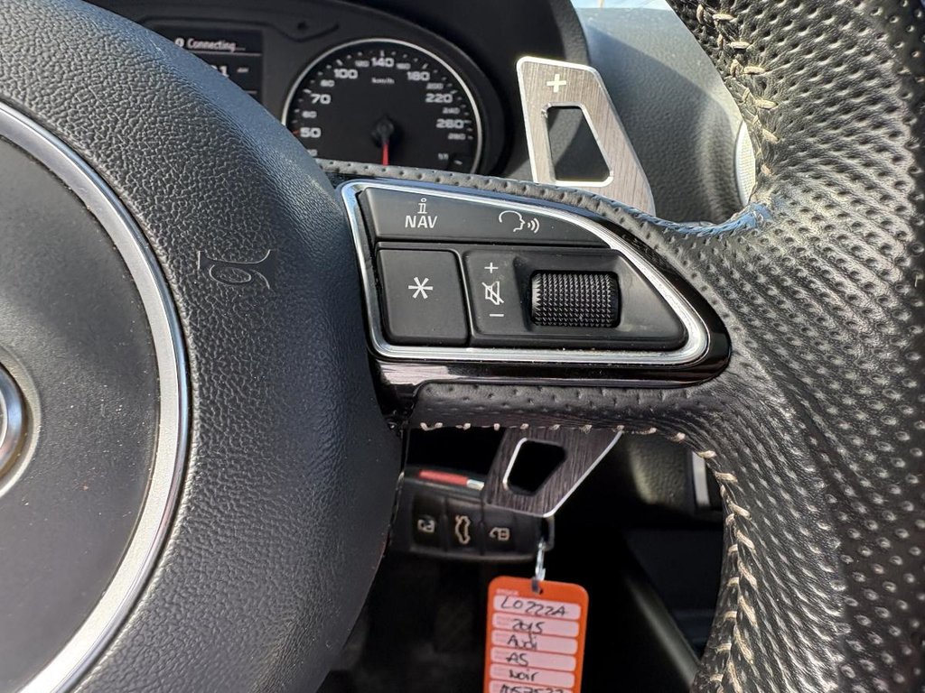2015 Audi A3 2.0T Progressiv quattro I S LINE I LEATHER I SUNROOF I MAGS I BLUETOOTH in Montréal, Quebec - 11 - w1024h768px