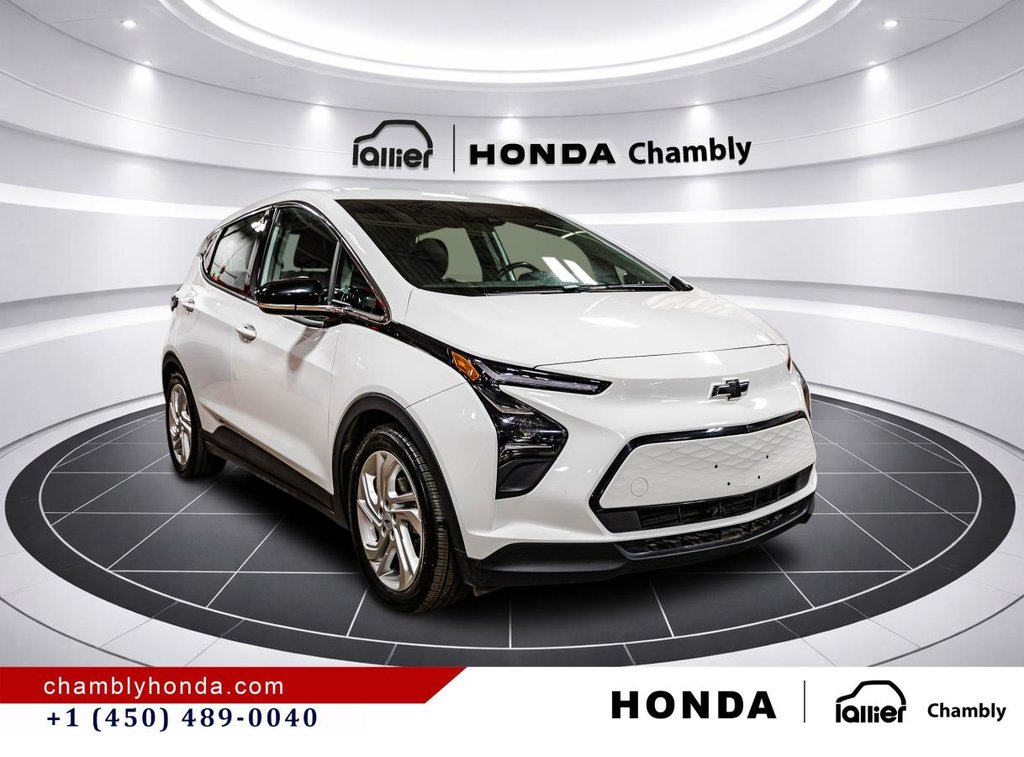 2023 Chevrolet Bolt EV 1LT I CARPLAY I HEATED SEATS & STEERING WHEEL I MAGS I STARTER I ACTIVE SECURITY in Montréal, Quebec - 9 - w1024h768px