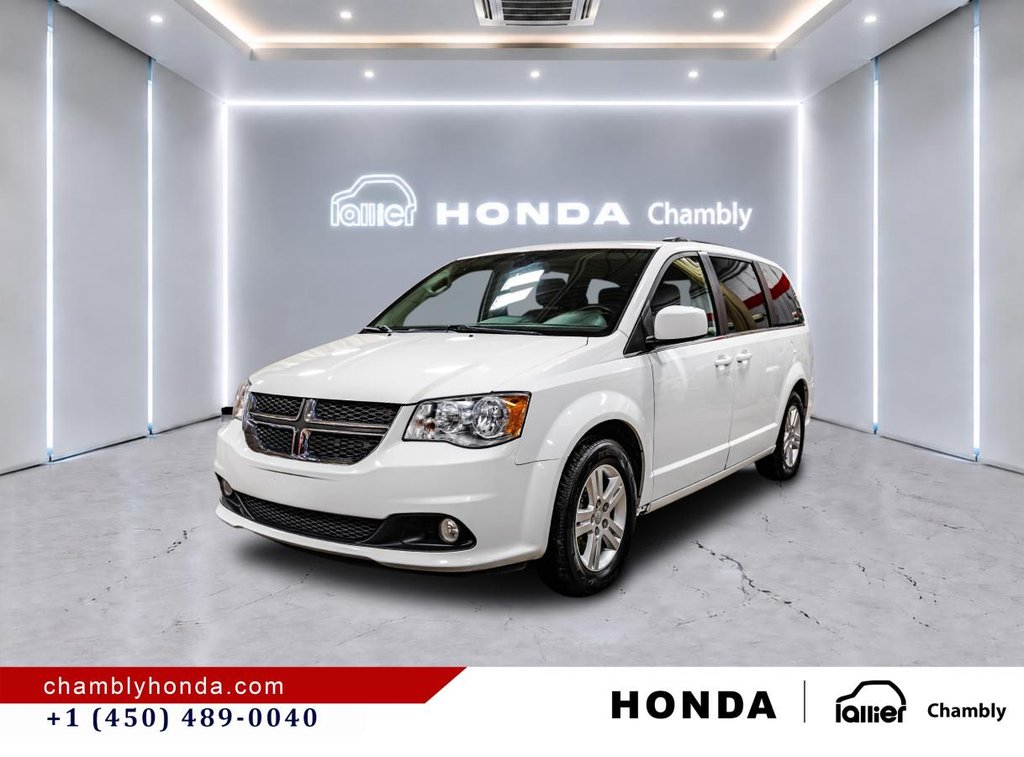 2019 Dodge Grand Caravan Crew Plus  7 SEATERS I 3 ZONES A/C I LEATHER I CAMERA I MAGS in Montréal, Quebec - 3 - w1024h768px