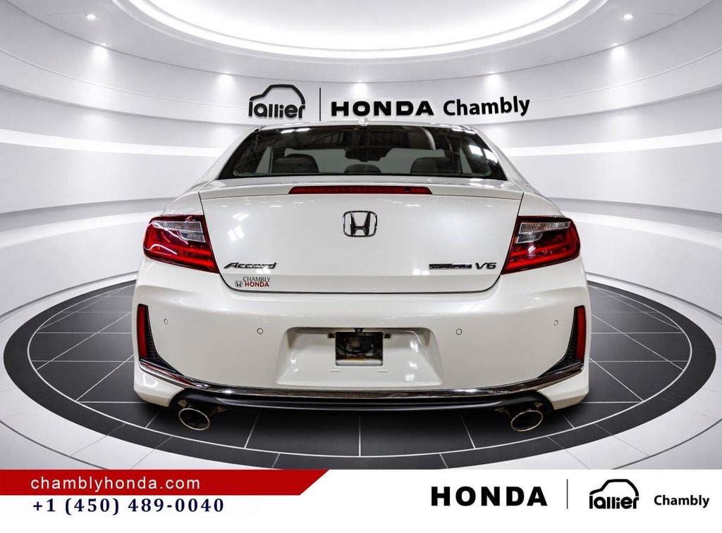 2017 Honda Accord Coupe Touring V6 Automatic Coupe I 104,000 KM I EXCEPTIONAL CAR I MINT CONDITION in Montréal, Quebec - 6 - w1024h768px