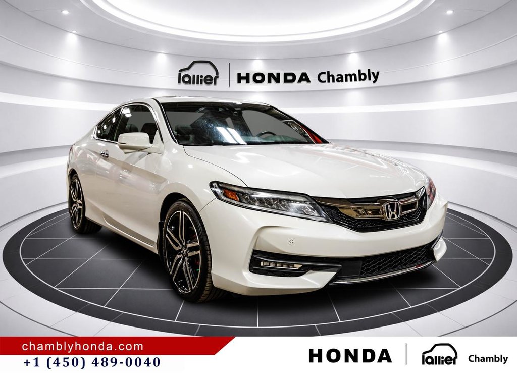2017 Honda Accord Coupe Touring V6 Automatic Coupe I 104,000 KM I EXCEPTIONAL CAR I MINT CONDITION in Montréal, Quebec - 9 - w1024h768px