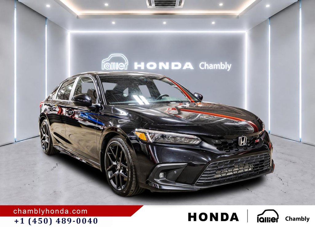 2024 Honda Civic Sedan Si Manual CARPLAY I SUNROOF I MAGS I HEATED SEATS I CAMERA I ACTIVE SECURITY in Montréal, Quebec - 9 - w1024h768px