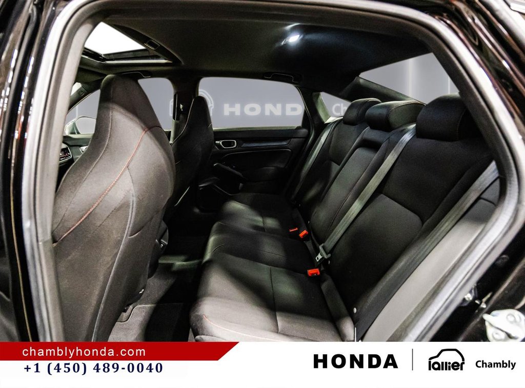 2024 Honda Civic Sedan Si Manual CARPLAY I SUNROOF I MAGS I HEATED SEATS I CAMERA I ACTIVE SECURITY in Montréal, Quebec - 14 - w1024h768px