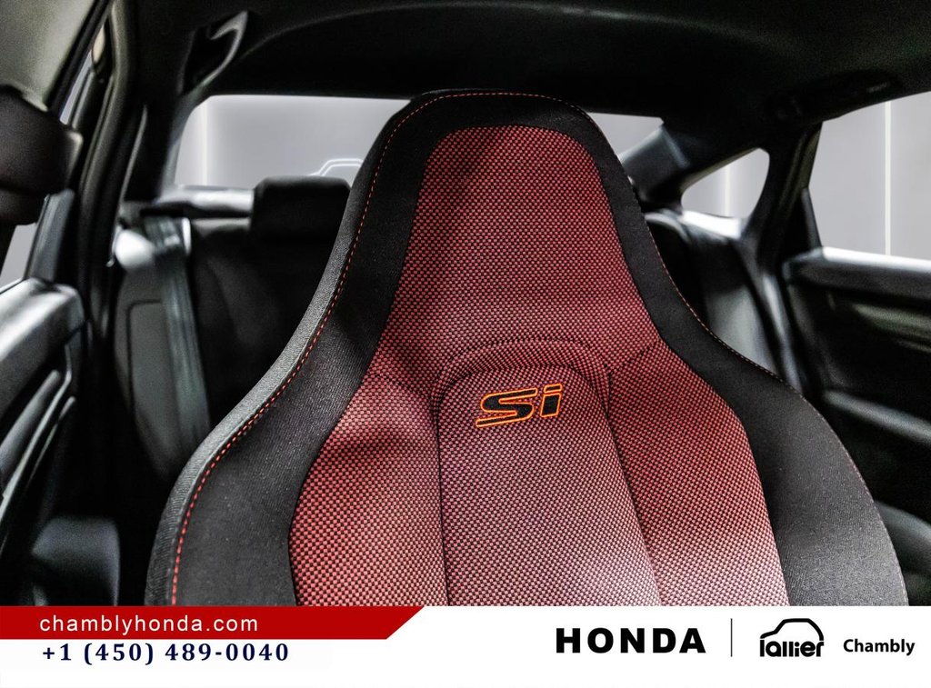 2024 Honda Civic Sedan Si Manual CARPLAY I SUNROOF I MAGS I HEATED SEATS I CAMERA I ACTIVE SECURITY in Montréal, Quebec - 19 - w1024h768px